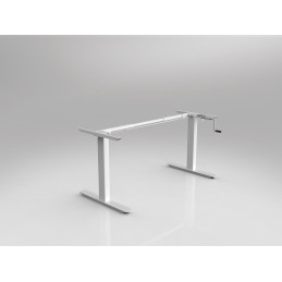 OL Height Adjustable Agile Desking Frame to Suit Worktops of 1800-2100mm x 750mm